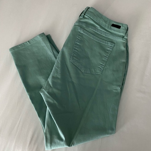 Mint Green Skinny Jeans by Kut from the Kloth size 14W - Picture 2 of 3